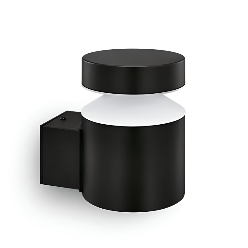 8720169266599 Kinkiet Laven 6 W 2700 K, Czarny, Wodoodporne LAMPA OGRODOWA PHILIPS