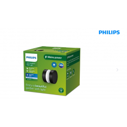 8720169266650  Kinkiet OGRODOWY Laven 6 W 4000 K, Czarny PHILIPS