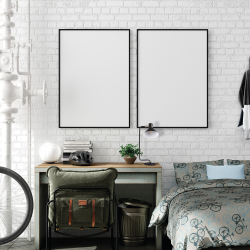 34475 Lampa stołowa BIURKOWA LOFT CZARNA NEDIA E14 B KANLUX