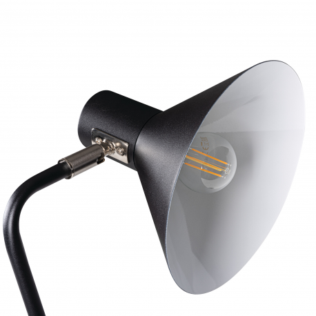 34475 Lampa stołowa BIURKOWA LOFT CZARNA NEDIA E14 B KANLUX