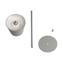 36326  Lampa stołowa LED INITA LED IP54 INITA LED IP54 GR SZARA KANLUX