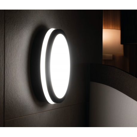 33348 Plafoniera LED BENO N 18W NW-O-GR IP54 KANLUX