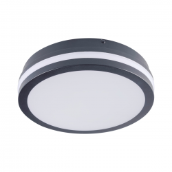 33348 Plafoniera LED BENO N 18W NW-O-GR IP54 KANLUX