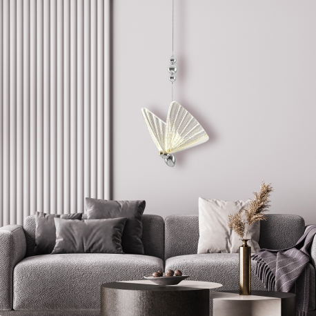 LP-1715/1P CH Mariposa 1 wisząca chrom LIGHT PRESTIGE