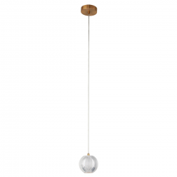 LP-3303/1P GD Lampa wisząca Brillant 1 złota LED CCT LIGHT PRESTIGE