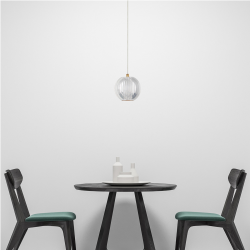 LP-3303/1P GD Lampa wisząca Brillant 1 złota LED CCT LIGHT PRESTIGE