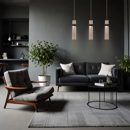 LP-1510/3L GD Lampa wisząca Ambiente 3 złota LED CCT Light Prestige