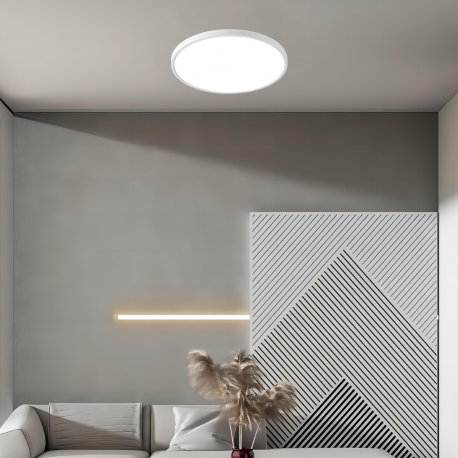 LP-2505/1C-60 WH Plafon California 60 cm biały LED CCT Light Prestige