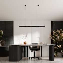 LP-1301/1P L BK Smart Lampa wisząca Cali L Tuya LED CCT Light Prestige