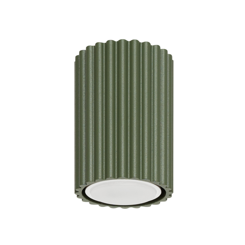 SL.1606 Plafon KARBON 10 zielony oliwkowy SOLLUX