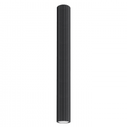 SL.1572 Plafon KARBON 60 czarny SOLLUX LAMPA NATYNKOWA