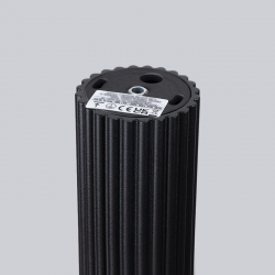 SL.1572 Plafon KARBON 60 czarny SOLLUX LAMPA NATYNKOWA