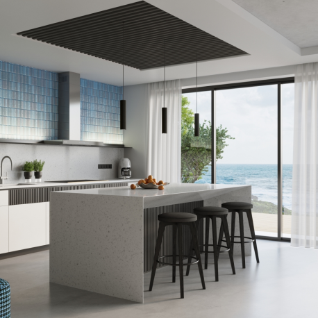 SL.1572 Plafon KARBON 60 czarny SOLLUX LAMPA NATYNKOWA