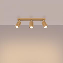 SL.1562 Plafon KARBON 3L biały LAMPA REFLEKTORY SPOTY SOLLUX