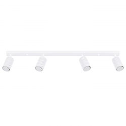 SL.1546 Plafon KARBON 4L biały REFLEKTORY SPOTY LAMPA SOLLUX