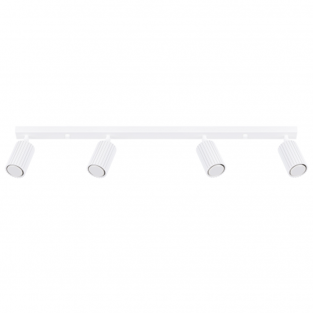SL.1546 Plafon KARBON 4L biały REFLEKTORY SPOTY LAMPA SOLLUX