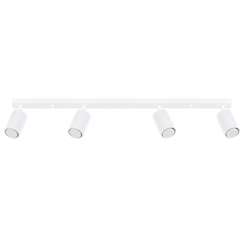 SL.1546 Plafon KARBON 4L biały REFLEKTORY SPOTY LAMPA SOLLUX