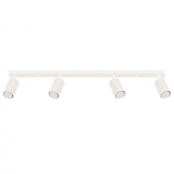 SL.1603 Plafon KARBON 4L beżowy REFLEKTORY SPOTY LAMPA...