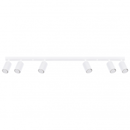 SL.1547 Plafon KARBON 6L biały REFLEKTORY SPOTY LAMPA SOLLUX