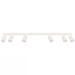 SL.1604 Plafon KARBON 6L beżowy  REFLEKTORY SPOTY LAMPA...