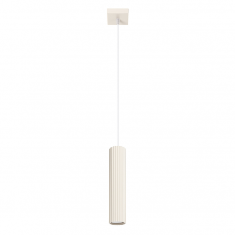 SL.1592 Lampa wisząca KARBON 1 beżowy SOLLUX