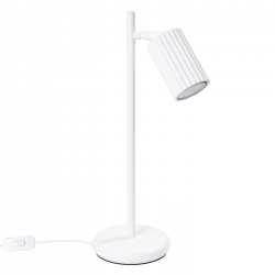SL.1548 Lampa biurkowa KARBON biała SOLLUX