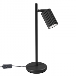 SL.1586 Lampa biurkowa KARBON czarna SOLLUX