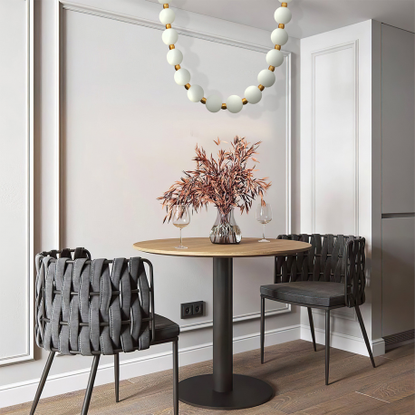 LP-002/4M CCT Lampa wisząca Dorado Rope 4 m złota LED CCT Light Prestige