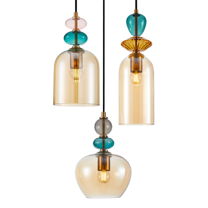 Busco PND-30263-3A-BRO-AMB LAMPA WISZĄCA ITALUX SZKŁO