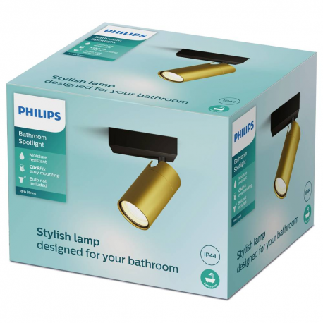 872016929917 Sufitowy/ścienny reflektor punktowy Idris IP44 PHILIPS