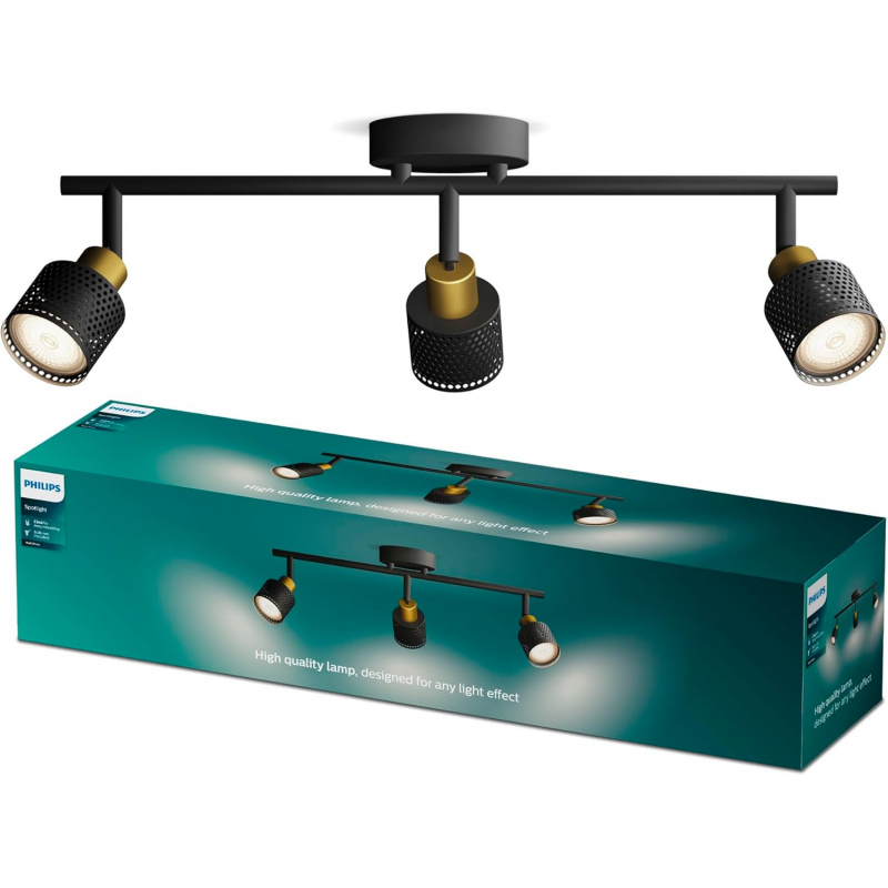 8720169300118 Sufitowy/ścienny reflektor punktowy Niall LAMPA PHILIPS