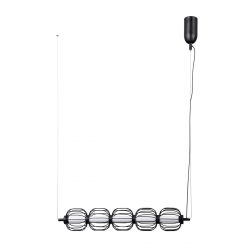 PEDRO PND-34405-5-BK lampa wisząca ITALUX