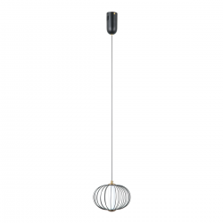 RABEL PND-344221-1-BK lampa wisząca ITALUX