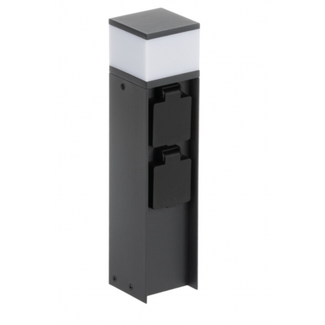 38763 Oprawa ogrodowa z wymiennym źródłem światła DASTEN 30 F SO B KANLUX