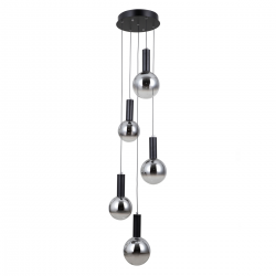 STRELA PND-34378-5S-BK lampa wisząca ITALUX