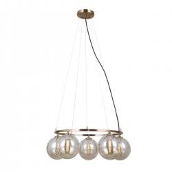 MOLITE PND-1098-5R-HB lampa wisząca ITALUX
