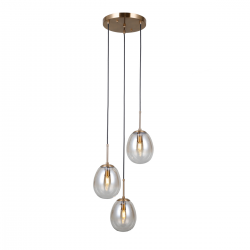 MEOLO PND-40825-3-GD lampa wisząca ITALUX