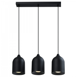 LP-0110/3L BK Lampa wisząca NILO Light Prestige
