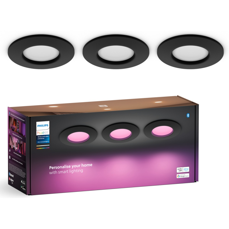 8720169264793 Wąska oprawa podtynkowa 90 mm PHILIPS HUE