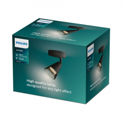 8720169299979 Sufitowy/ścienny reflektor punktowy Cleft PHILIPS