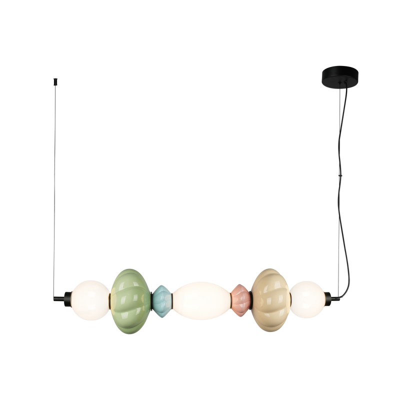 5906630853519 Tordi PND-94721-3A-MLTI NOWOCZESNA LAMPA WISZĄCA CERAMIKA ITALUX