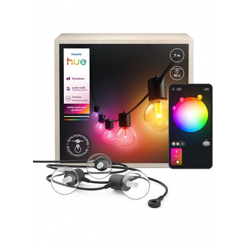 8720169371477 Hue Festavia girlanda ogrodowa, 7 m PHILIPS HUE