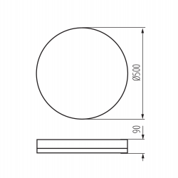 37329 Plafoniera LED ARVOS N LED 37W CCT B KANLUX