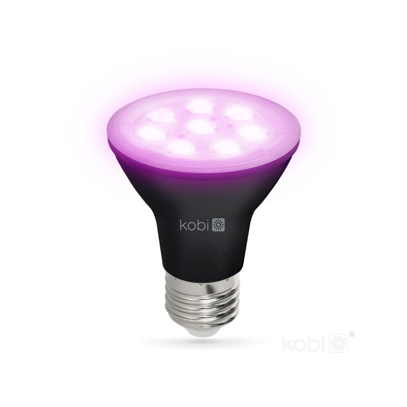 5907178003121 Żarówka do roślin LED PLANTY B 7W E27 1200K czarna Kobi Design