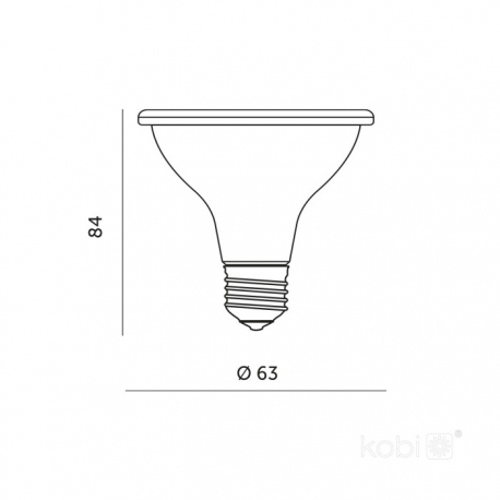 5907178003114 Żarówka do roślin LED PLANTY W 7W E27 1200K biała Kobi Design