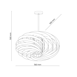 5901780561369 MONTOYA WHITE LAMPA SUFITOWA 4XE27 TK LIGHTING