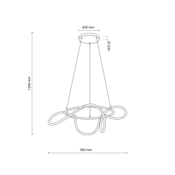 5901780567750 BLATON LAMPA WISZĄCA LED TK LIGHTING
