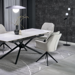 5906135106370 SLATE BLACK GLASS LAMPA WISZĄCA LOFT TK LIGHTING