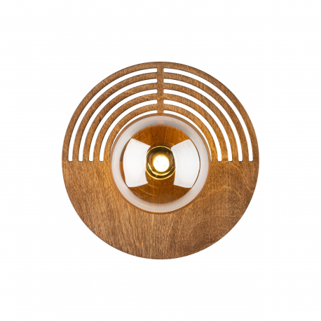 5906135110131 LUNAR WOOD KINKIET 1XG9 250 TK LIGHTING