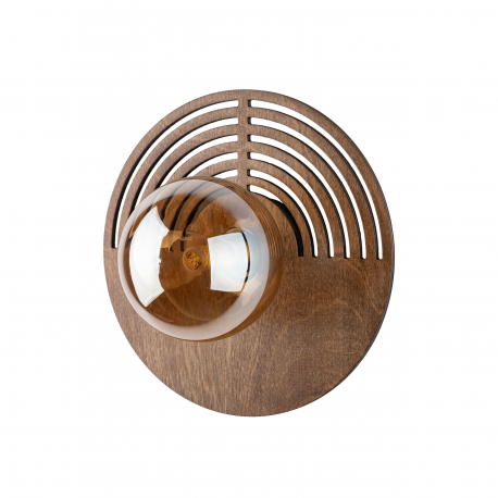 5906135110148 LUNAR WOOD KINKIET 1XG9 300 TK LIGHTING